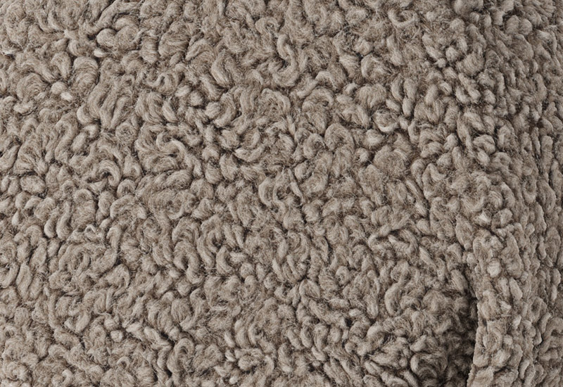 VARUPROV Shearling Warm Clay i gruppen Möbler / Textilprover hos Layered (FSSLWC0510)